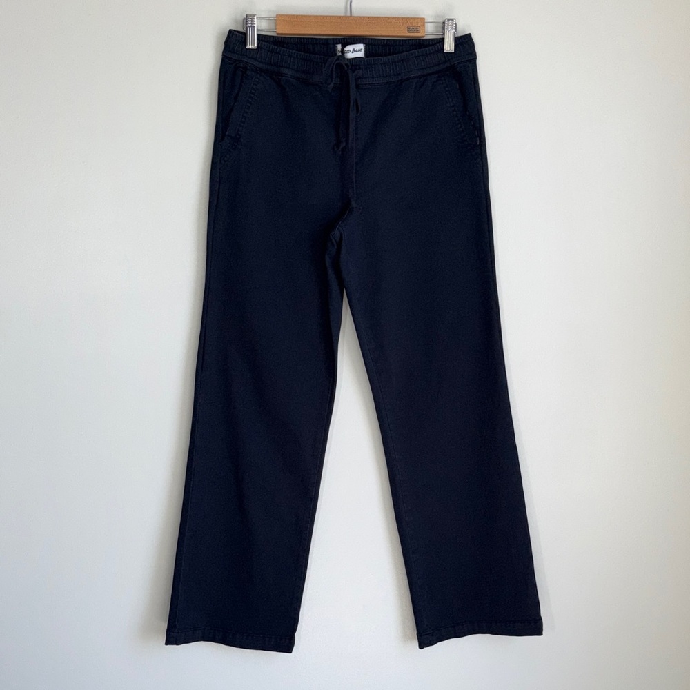 Studio Blue Wide Straight Leg Pants in Navy - S/M
